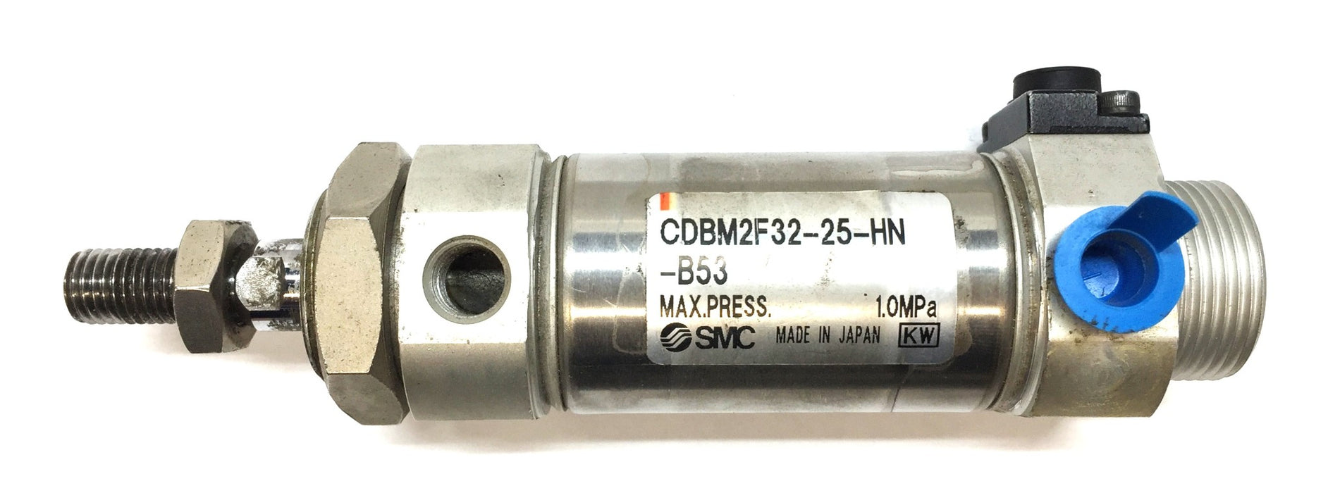 SMC Pneumatic Cylinder CDBM2F32-25-HN (CDBM2F3225HN) NOS