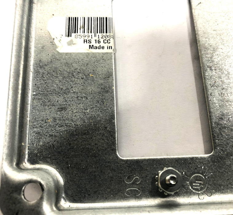 Steel City 1 Ground Fault Square Receptacle RS 16 CC [Lot of 7] NOS