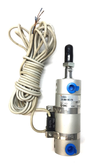 SMC Pneumatic Cylinder CDG1BN32-30Z-C73L with (2) Sensor D-C73 NOS