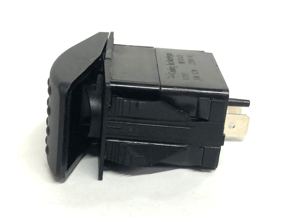 Carling Technologies Rocker Switch 10C584 (V2D1S00B-AZC00-000-XG) [Lot of 4] NOS