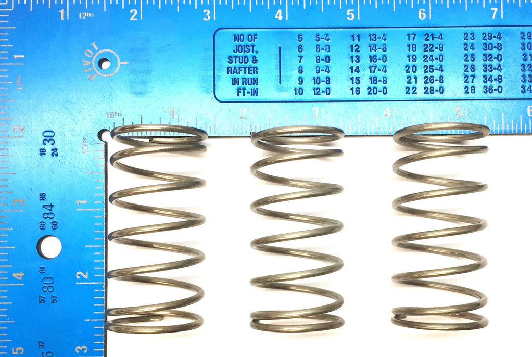 Hinds-Bock 1.225"O.D x 0.96 Compression Wire Spring 09190-798 [Lot of 3] NOS