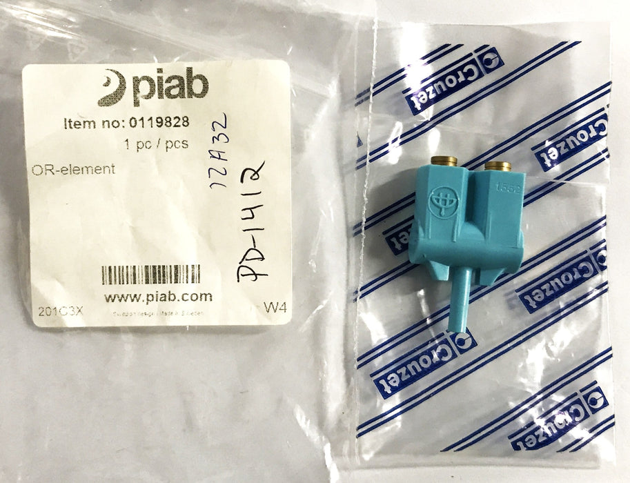 Piab/Crouzer Logic Element 0119828/8140001 NOS