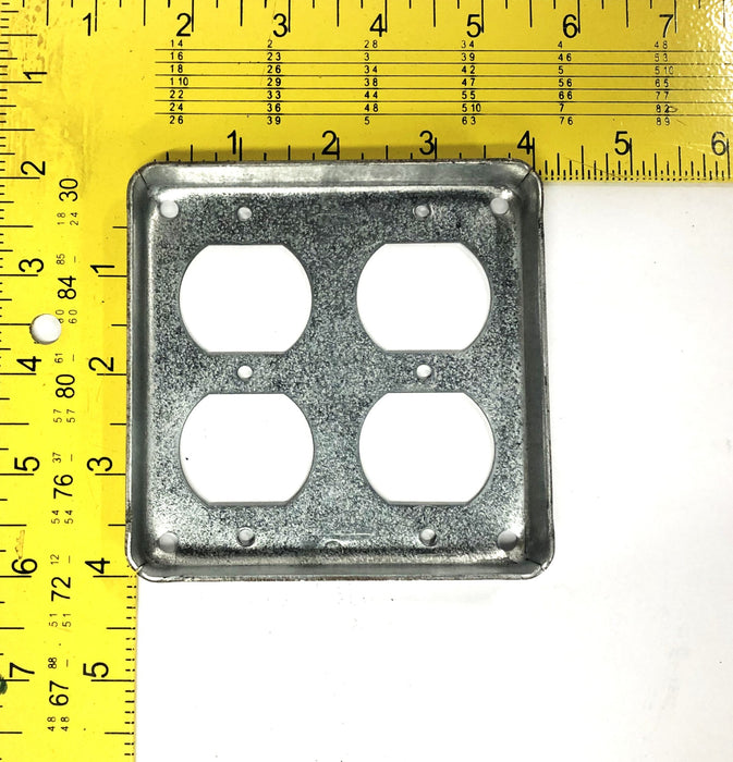 Raco 2 Gang Square Receptacle 7.3 CU. IN [Lot of 6] USED