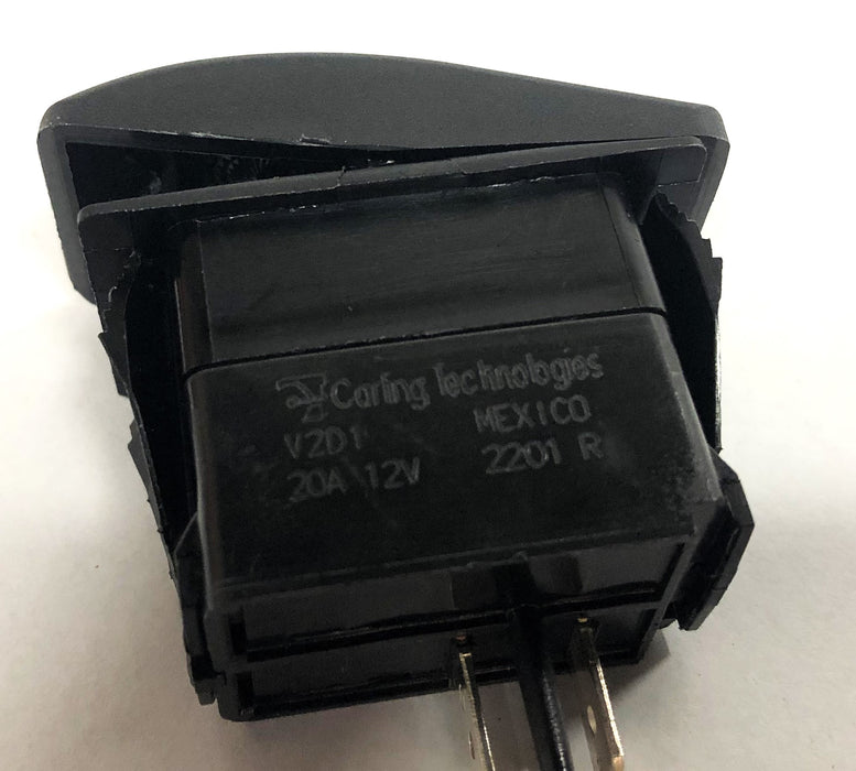 Carling Technologies Rocker Switch 10C584 (V2D1S00B-AZC00-000-XG) [Lot of 4] NOS