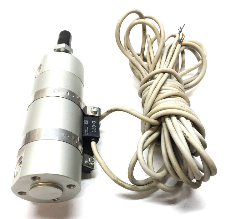 SMC Pneumatic Cylinder CDG1BN32-30Z-C73L with (2) Sensor D-C73 NOS