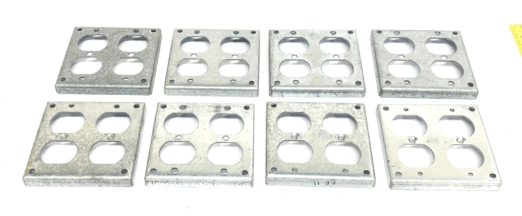 BMC 2 Gang Square Receptacle 6.5 CU. IN [Lot of 8] USED