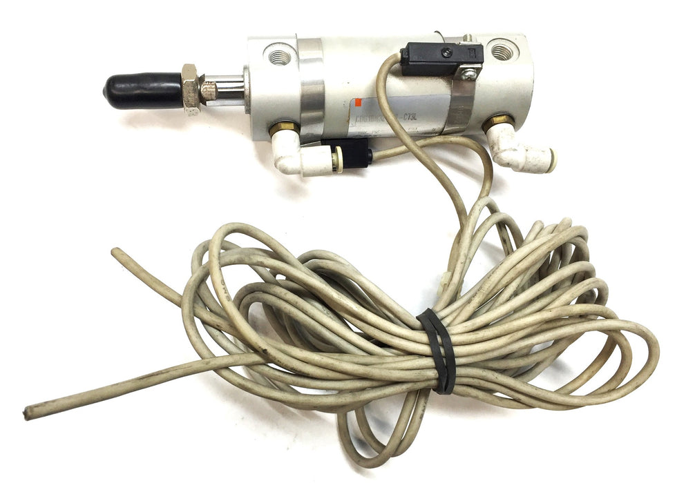 SMC Pneumatic Cylinder CDG1BN32-30-C73L with Sensor (2) D-C73 NOS
