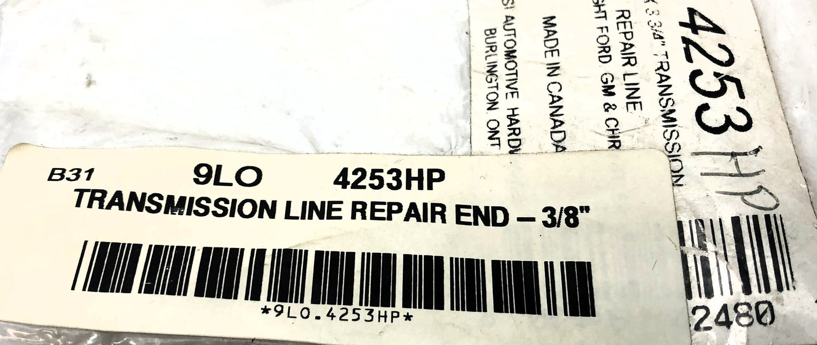 FMSI Transmission Line Repair End 3/8" 4253HP NOS
