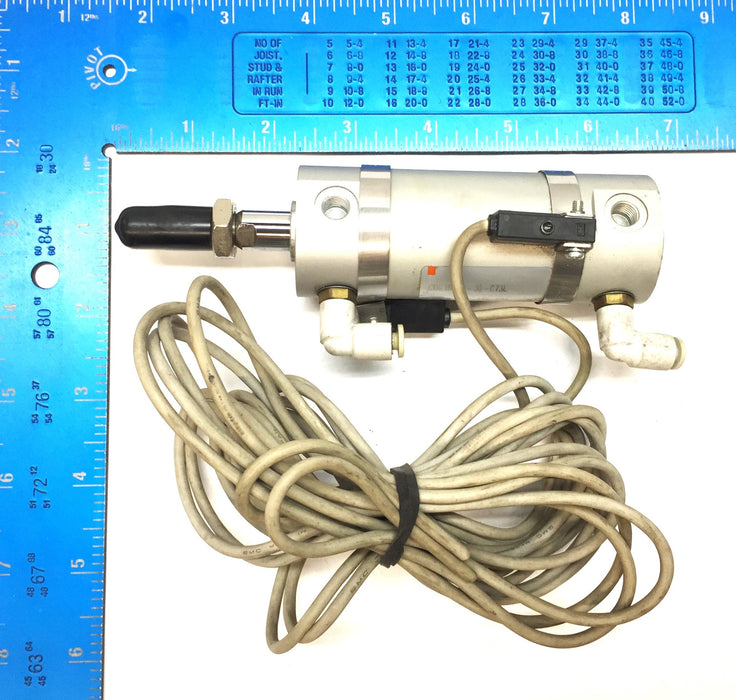 SMC Pneumatic Cylinder CDG1BN32-30-C73L with Sensor (2) D-C73 NOS