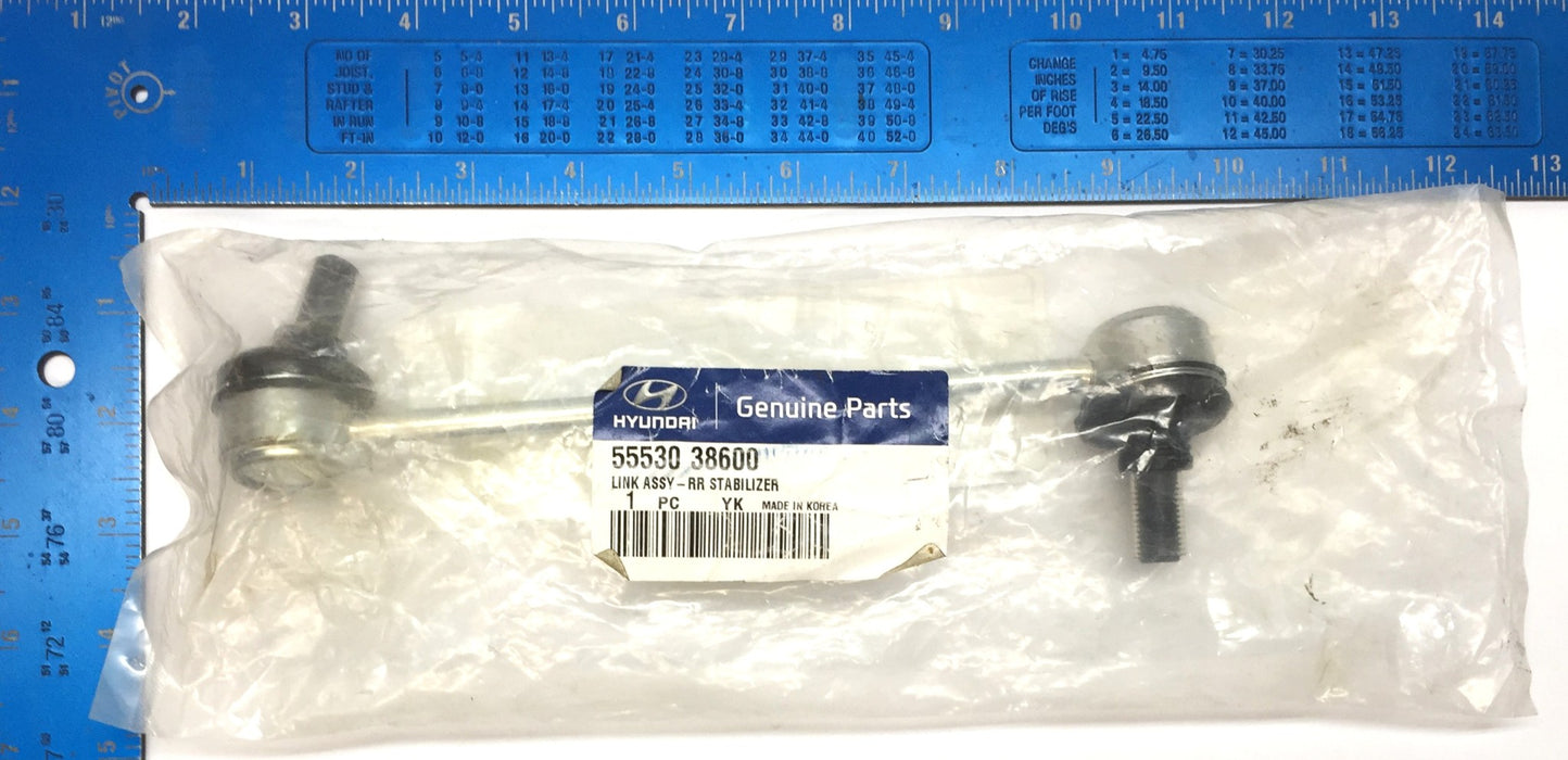 Hyundai RR Stabilizer Link Assembly 55530 38600 *OEM Sealed* NOS