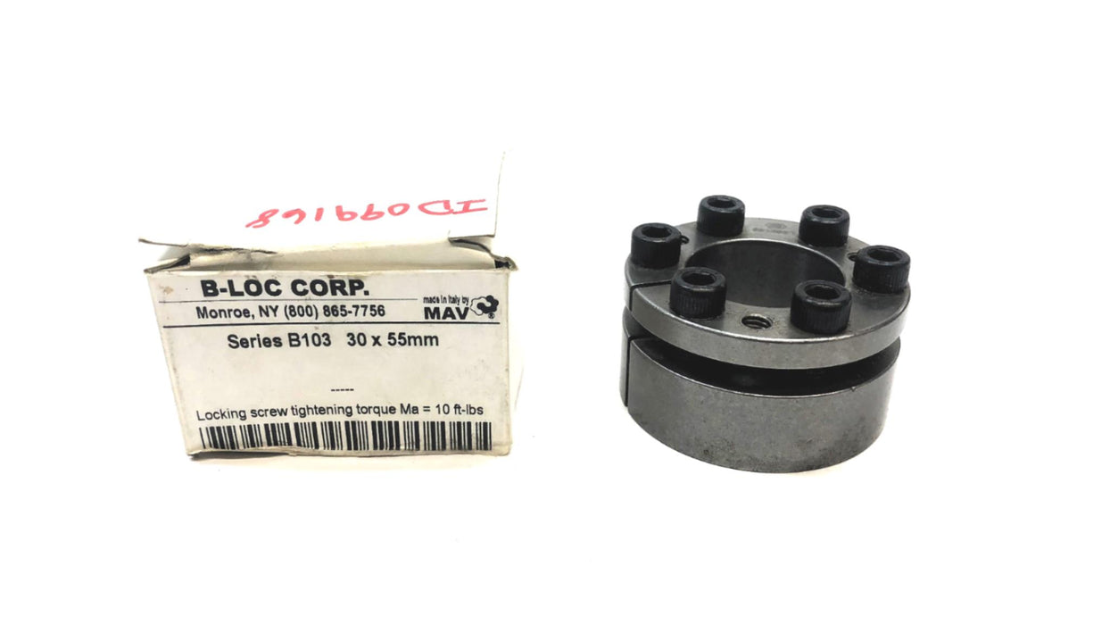 B-LOC Corp 30mm x 55mm Keyless Bushing B103 (B301030) NOS