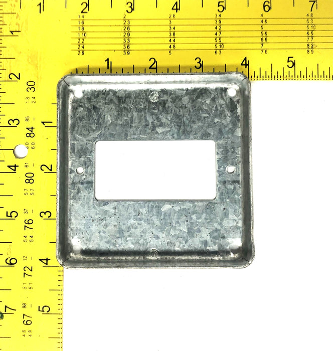 Raco 2 Gang Square Receptacle Missing Hardware 7.3 CU. IN [Lot of 5] NOS