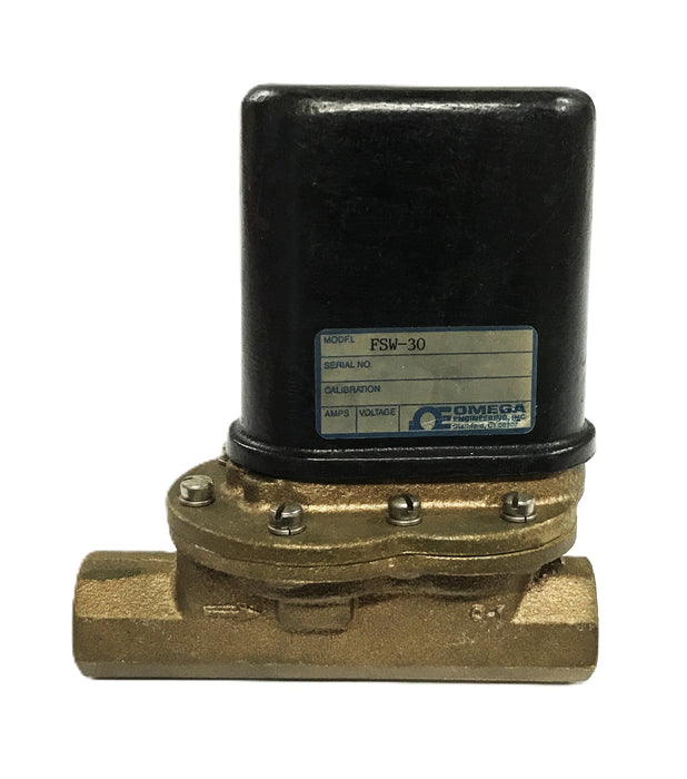 Omega Industrial Flow Switch FSW-30 NOS