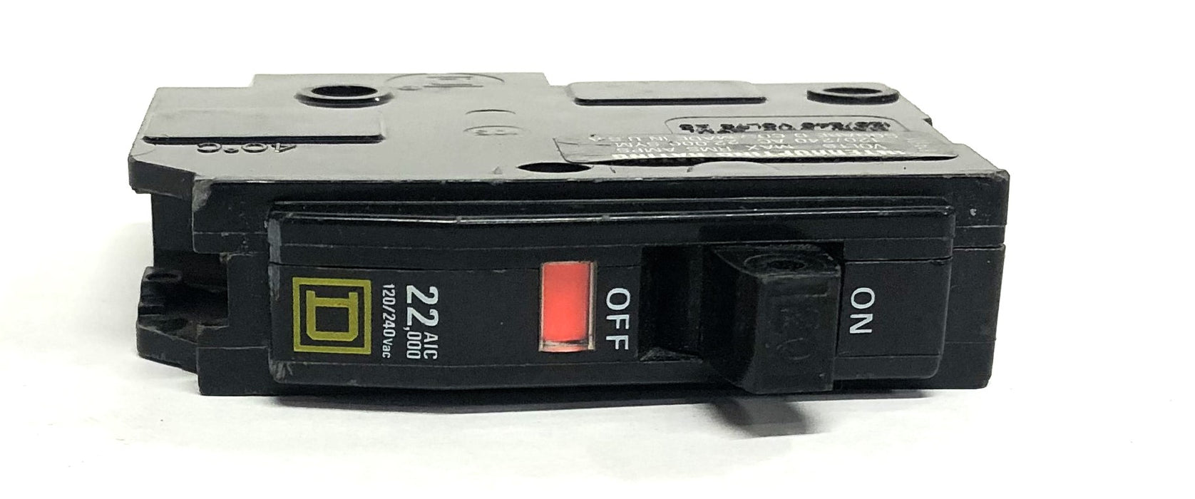 Square D 120/240VAC Circuit Breaker 22,000AIC USED