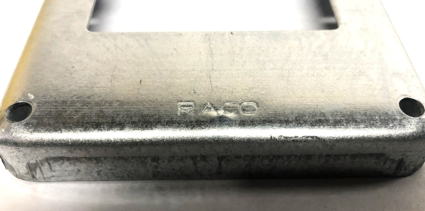 Raco 4IN Square Cover For Exposed Work Raised 1 GFCI Device 808 [Lot of 5] NOS
