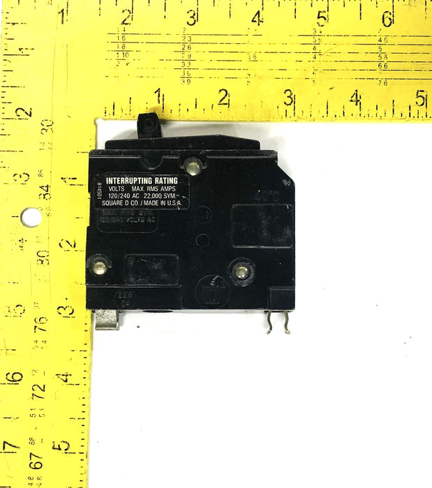 Square D 120/240VAC Circuit Breaker 22,000AIC USED