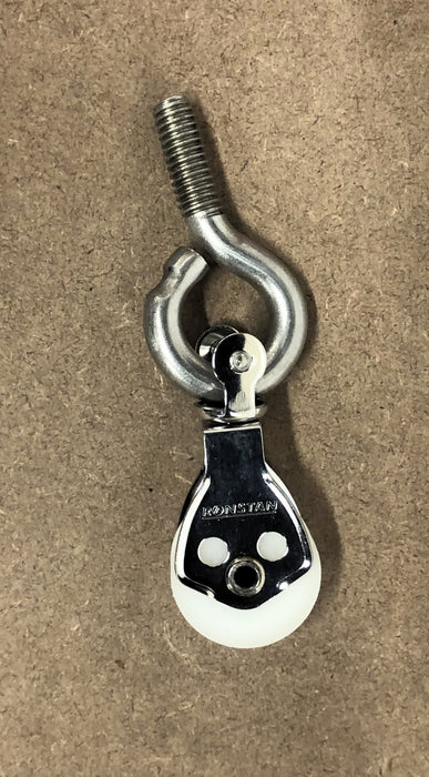 Ronstan 25mm Single Block Light Weigh Swivel Shackle With Hook RF573 NOS