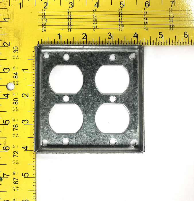BMC 6.5 CU. IN 2 Gang Square Receptacle 452-NEC [Lot of 2] NOS