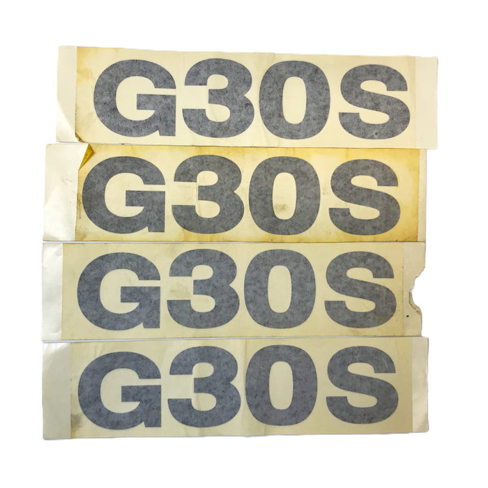 Doosan Forklift "G30S" Decal A211786 [Lot of 4] NOS