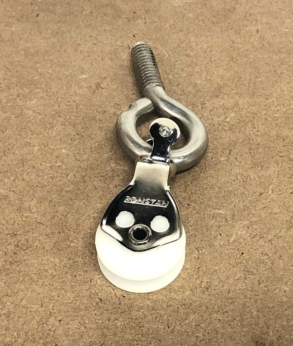 Ronstan 25mm Single Block Light Weigh Swivel Shackle With Hook RF573 NOS