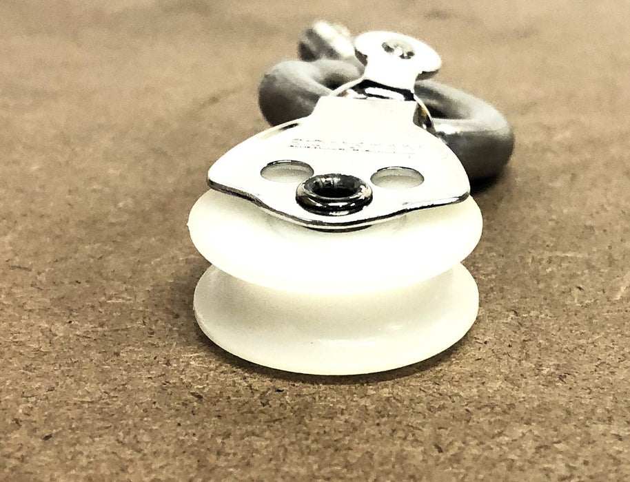 Ronstan 25mm Single Block Light Weigh Swivel Shackle With Hook RF573 NOS
