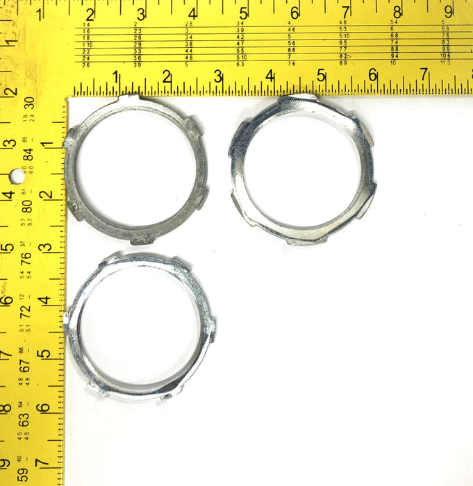 Unbranded Conduit Lock Nut 2 Inch [Lot of 7] NOS
