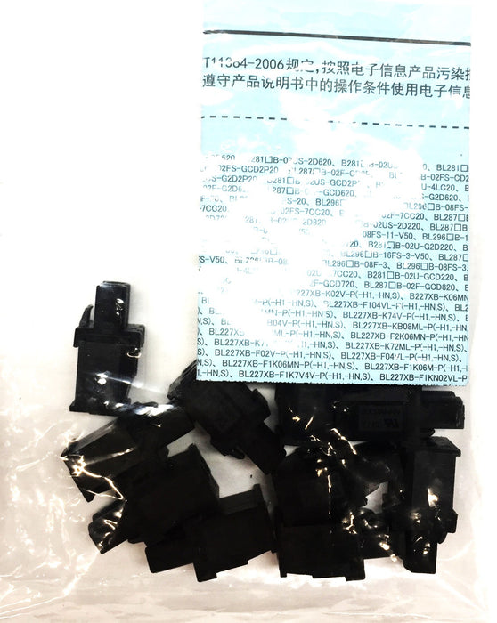Anywire Black Connector Terminal Pack (10pcs) FP2-BK-10P NOS