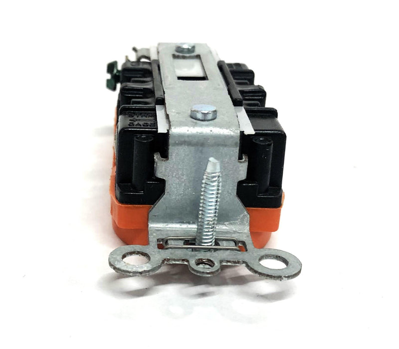 Legrand 20A 125V Orange Isolated Ground Duplex Receptacle IG5362 [Lot of 2] NOS