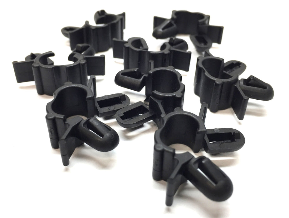 Hyundai Black Plastic Cable Clip 81199 33000 [Lot of 8] NOS