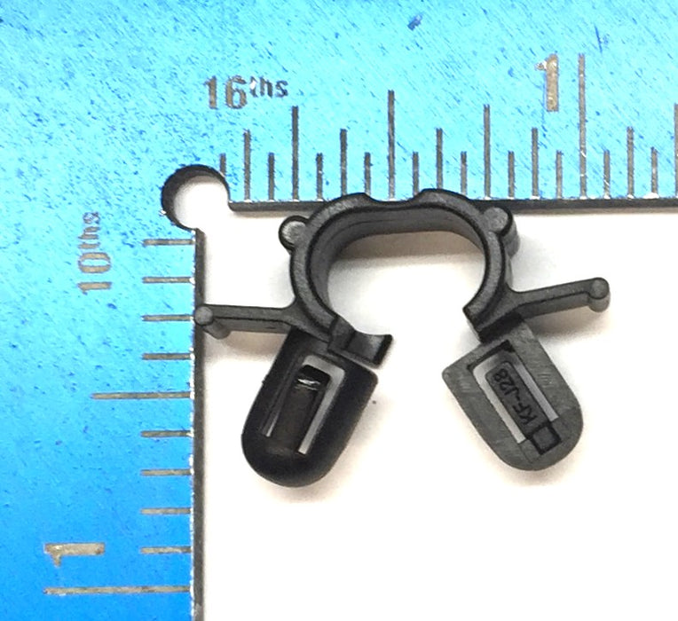 Hyundai Black Plastic Cable Clip 81199 33000 [Lot of 8] NOS
