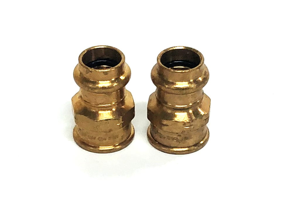 Viega Fitting 1/2x1/2 NSF-61 [Lot of 2] NOS