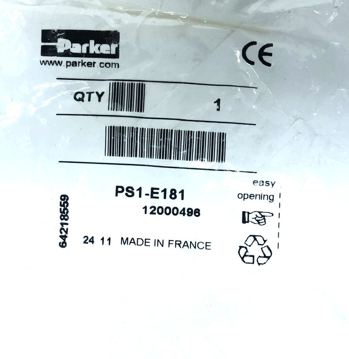 Parker Solenoid Valve PS1-E181 NOS