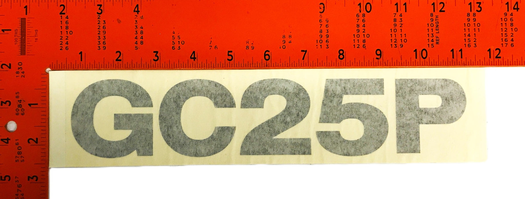 Doosan Daewoo "GC25P" Decal A221624 [Lot of 4] NOS