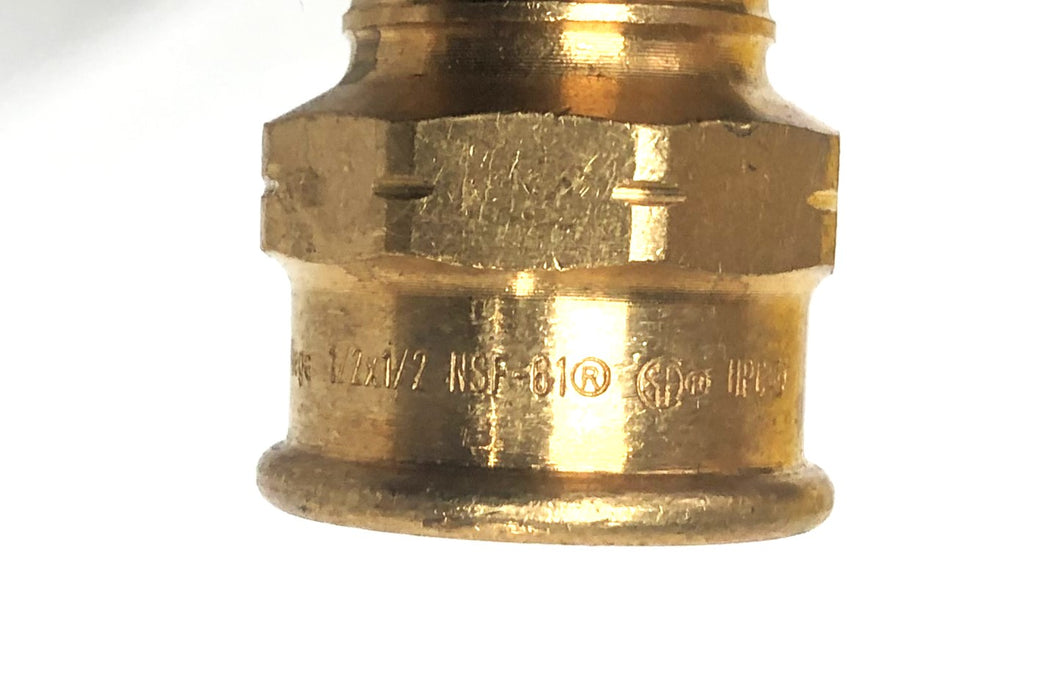 Viega Fitting 1/2x1/2 NSF-61 [Lot of 2] NOS