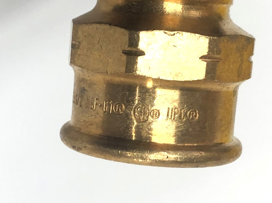 Viega Fitting 1/2x1/2 NSF-61 [Lot of 2] NOS
