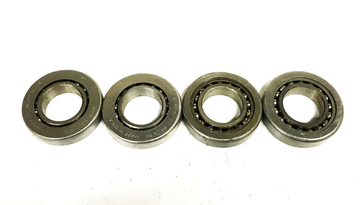 NICE 50mm Straight Ball Bearing 141 [Lot of 4] NOS