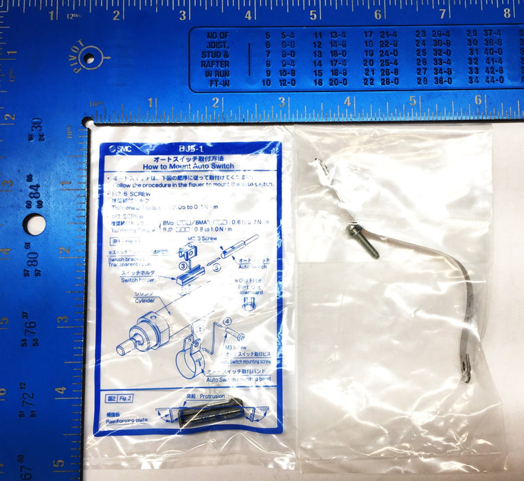 SMC Switch Mount Auto Switch Bracket BMA3-025 [Lot of 2] NOS