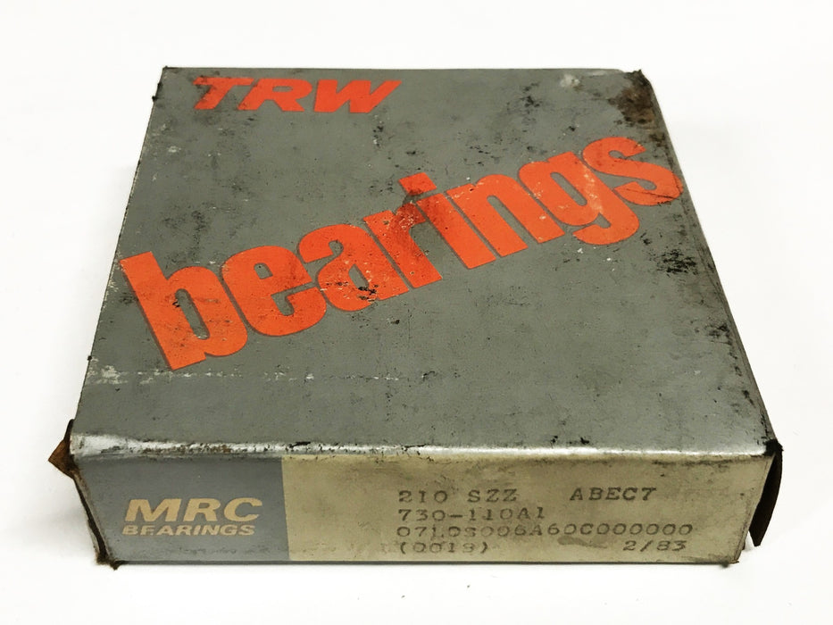 MRC Single Row Double Sealed Ball Bearing 210SZZ-ABEC7 NOS