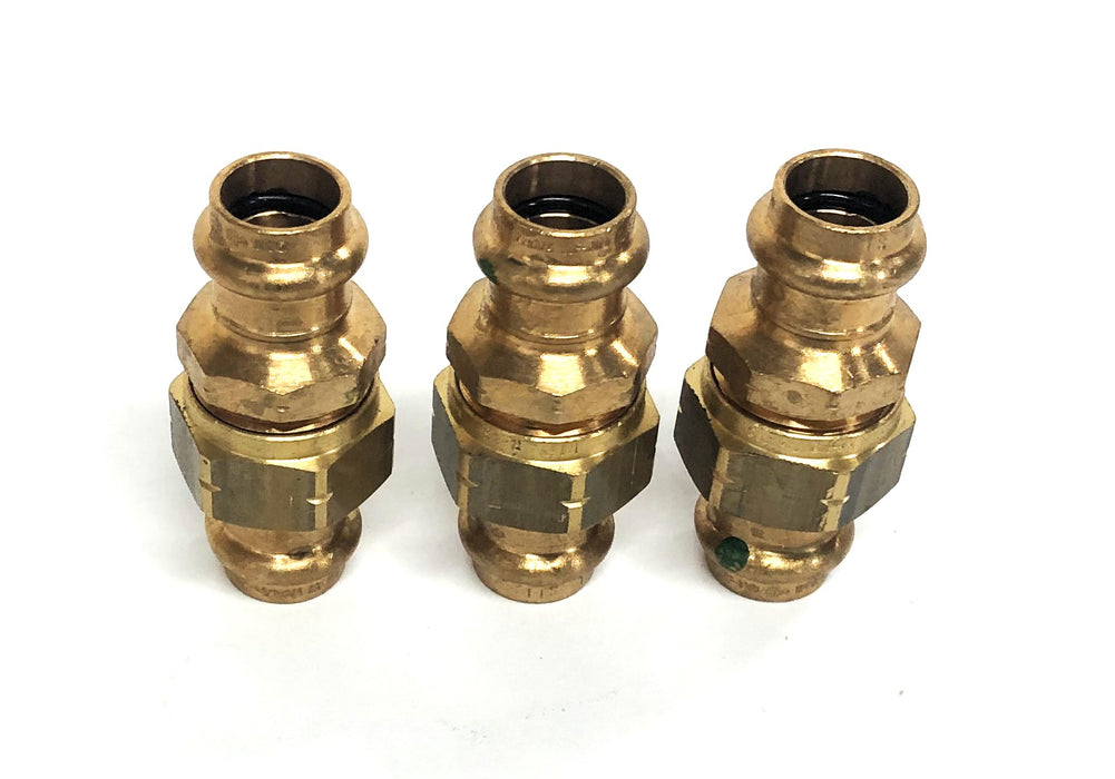 Viega NSF-61 Fitting 3/4-1/2x3/4 [Lot of 3] NOS