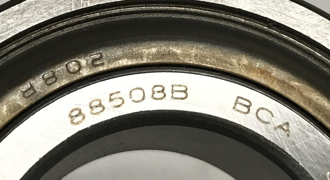 BCA Metal Shielded Radial Ball Bearing 88508B NOS
