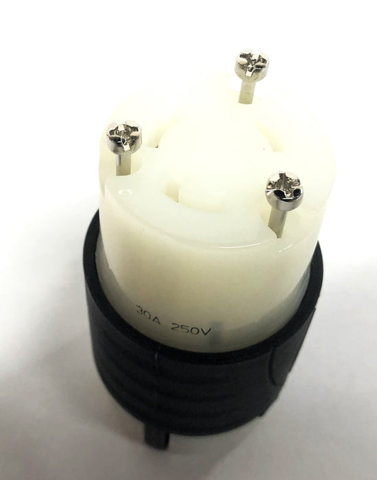 Legrand Pass & Seymour 30A 250V 2P 3W Turnlok Connector L630-C NOS
