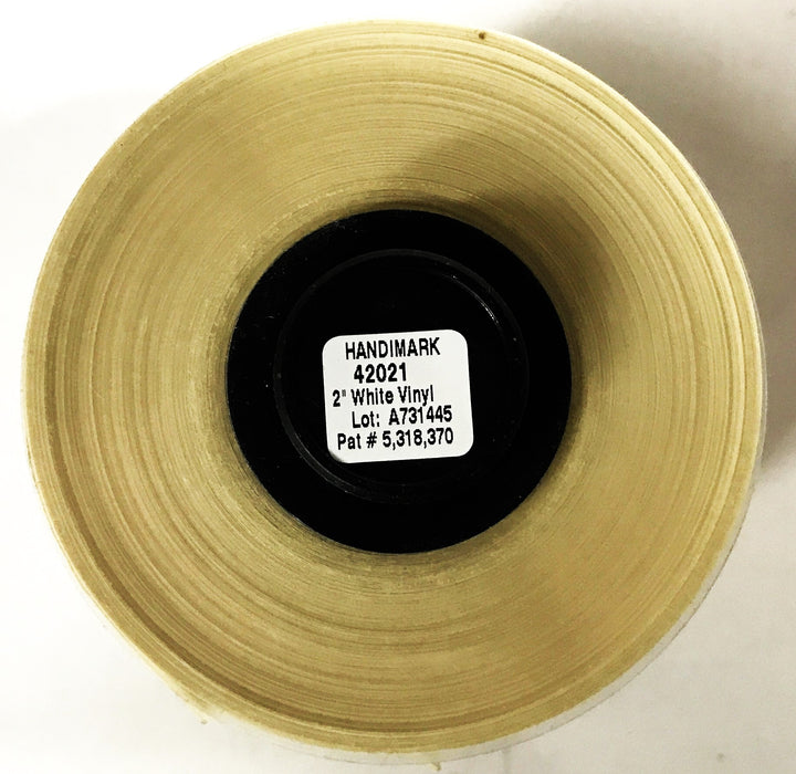 Brady Vinyl Label Tape White 2 inch x 50 feet 42021 NOS