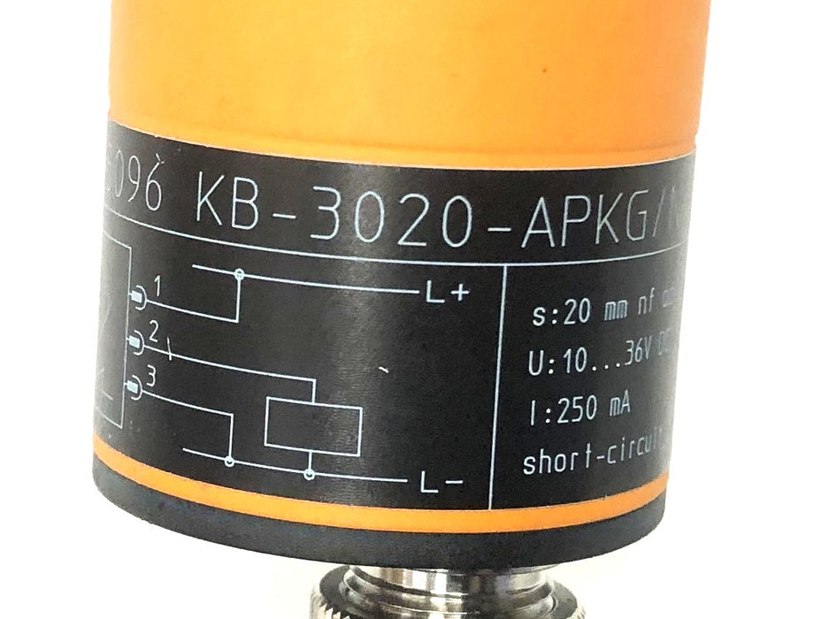 Efector KB5096 Inductive Sensor KB-3020-APKG/NI/US USED