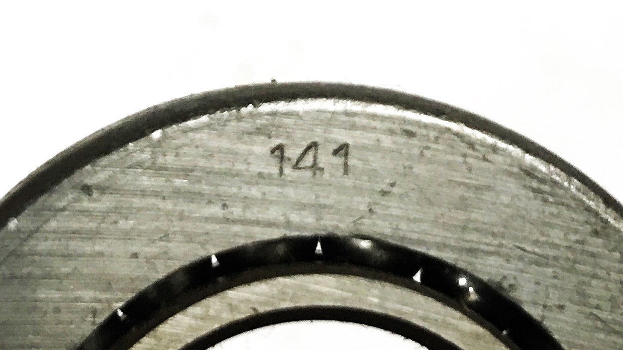 NICE 50mm Straight Ball Bearing 141 [Lot of 4] NOS