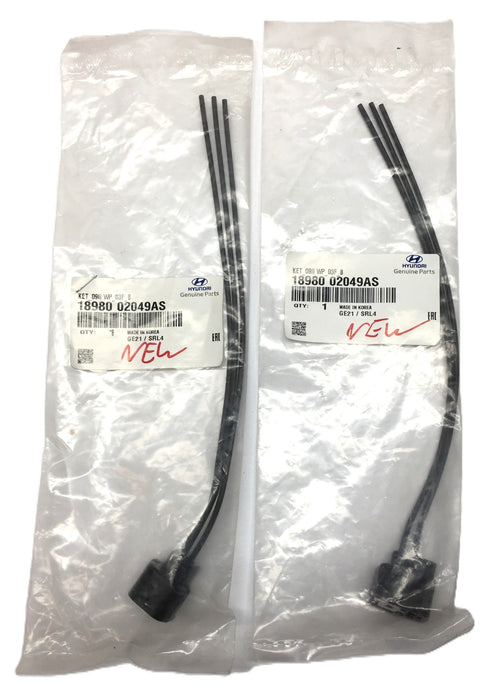 Hyundai Kia Pigtail Connector KET_09II WP_03F_B [Lot of 2] (KET09IIWP03FB) NOS