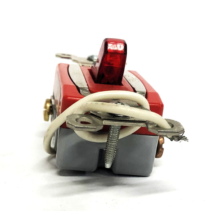 Legrand Pass & Seymour 20A 120VAC Red Three Way Pilot Switch PS20AC3-RPL NOS