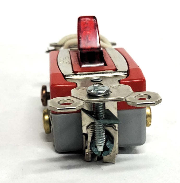 Legrand Pass & Seymour 20A 120VAC Red Three Way Pilot Switch PS20AC3-RPL NOS