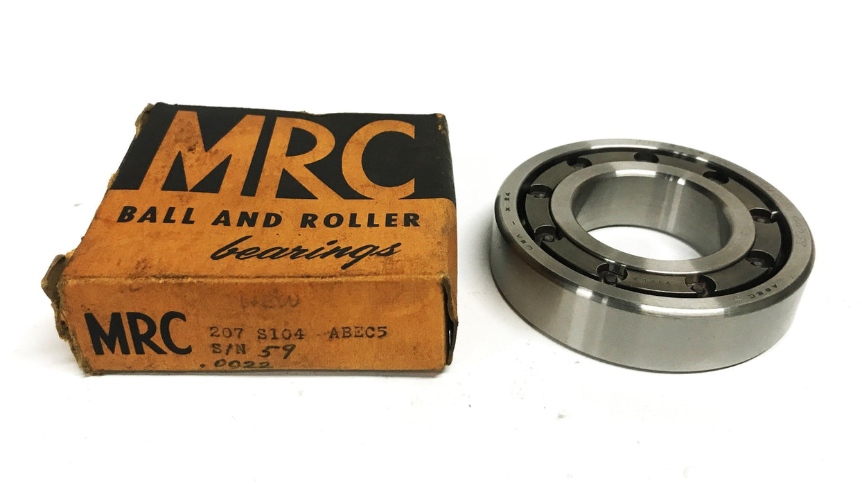 MRC Angular Contact Ball Bearing 207S104-ABEC5 NOS