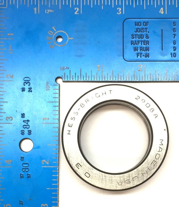Hess-Bright Thrust Roller Bearing Assembly 2908A [Lot of 2] NOS