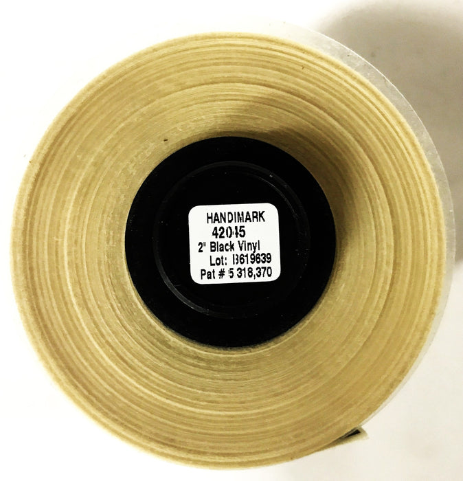 Brady Vinyl Label Tape Black 2 inch x 50 feet 42045 NOS